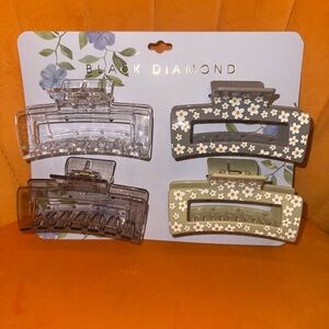 Black Diamond - Set of 4 Claw Clip Set